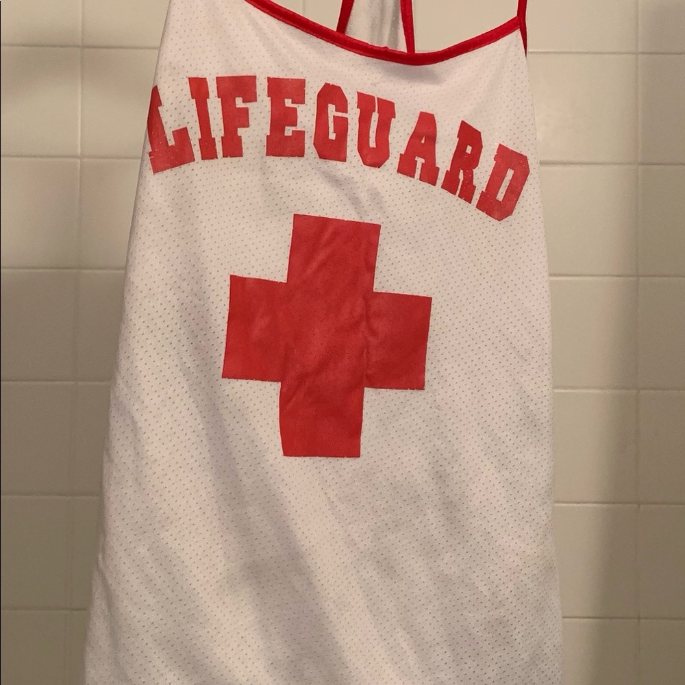 Lifeguard Jersey Tank Beach Wear